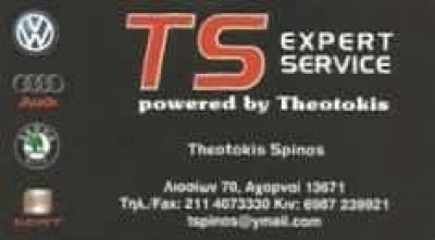TS EXPERT SERVICE – ΣΠΙΝΟΣ ΘΕΟΤΟΚΗΣ – ΣΥΝΕΡΓΕΙΟ ΑΥΤΟΚΙΝΗΤΩΝ – ΑΧΑΡΝΕΣ ΑΤΤΙΚΗΣ