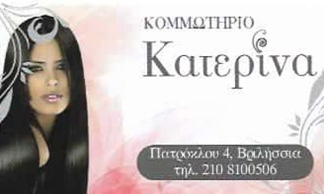ΛΑΥΡΑΝΟΥ ΑΙΚΑΤΕΡΙΝΗ – ΚΑΤΕΡΙΝΑ ΚΟΜΜΩΤΗΡΙΟ – ΒΡΙΛΗΣΣΙΑ ΑΘΗΝΑ ΑΤΤΙΚΗ