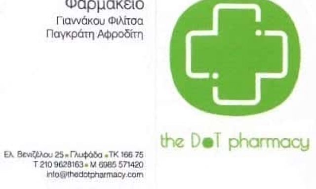 ΓΙΑΝΝΑΚΟΥ ΦΙΛΙΤΣΑ – ΦΑΡΜΑΚΕΙΟ ΓΛΥΦΑΔΑ ΑΤΤΙΚΗ